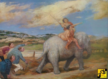 Ucieczka dziewic na słoniu