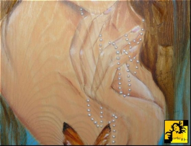 Wyłoniłam się z mroku-detal