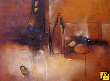 Martwa natura ze spadająca cytrynką