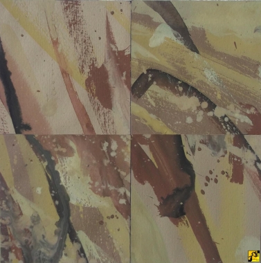 Abstrakcja w brązach