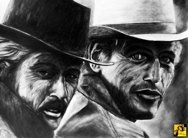 Robert Redford i  Paul Newman.