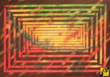 W labiryncie wyobraźni-abstract