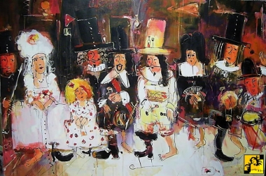 Wymarsz strzleców....