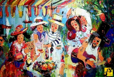 Śniadanko wioślarzy,......