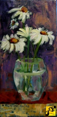 Kwiaty w wazonie II