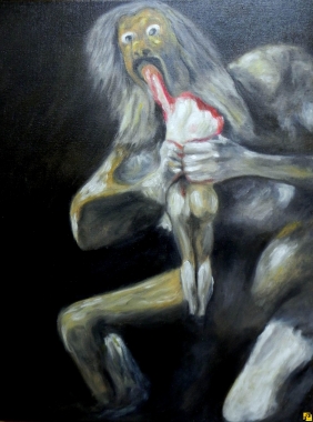 Saturn pożerający własne dzieci