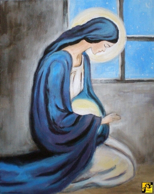 Maryja rodząca światło