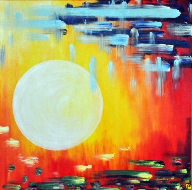 Monsun o Zachodzie Słońca