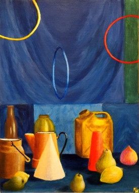 Martwa natura z kołami