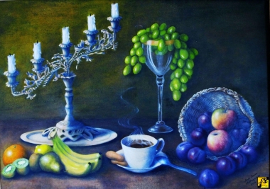 Martwa natura z owocami