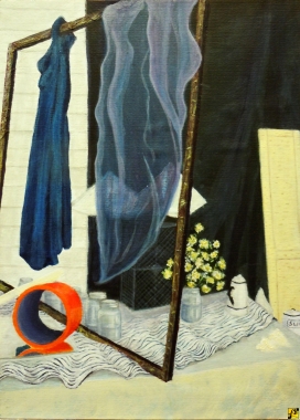 Martwa natura z ramką