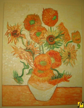 Słoneczniki wg Van Gogha