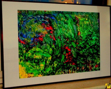 Wstążki zielonych drzew