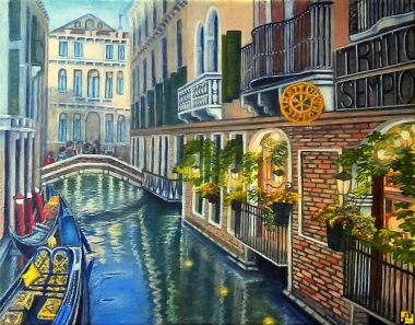 Uliczka San Marco Wenecja