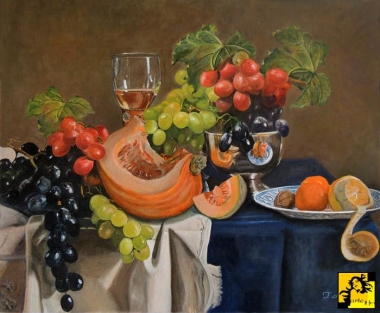 Martwa natura z dynią