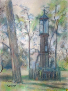 Zabytkowa kapliczka w Barcicach