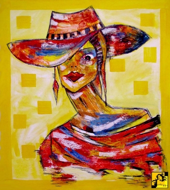 KOBIETA W KAPELUSZU 760