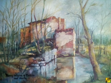 Ruiny młyna w Ruksie