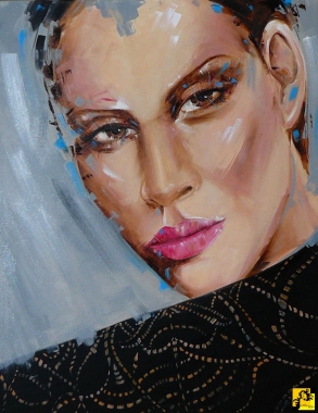 Kobieta o piwnych oczach