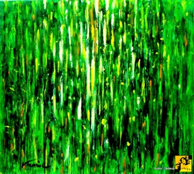 Zieleń mchu i traw ...