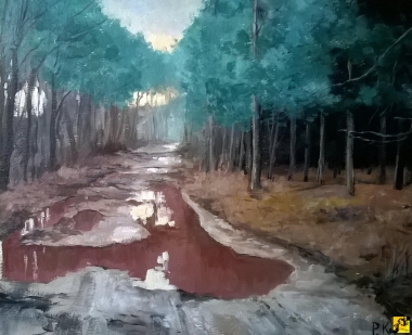 Las Smolarski w Żołyni