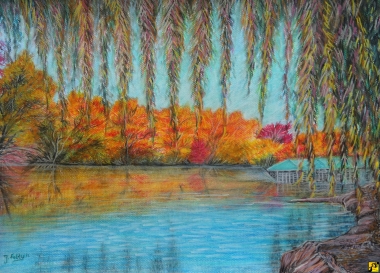 Jesienna pastelowa impresja