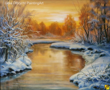 Zima, Zachód Słońca