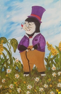 E. ŻUKOWSKA PAN KRECIK 60x40 cm