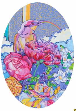 Tak słodko, że ptak rzyga tęczą