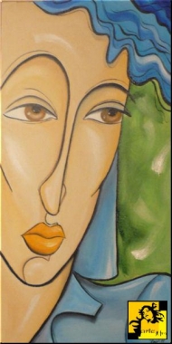 Z cyklu On i ona-Wiatr we włosach