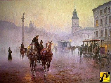 MGŁA NA PLACU ZAMKOWYM