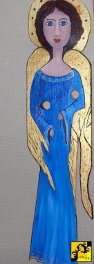 ANIOŁ Z DWIEMA FLASZECZKAMI 