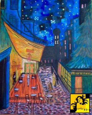 KOPIA 2 VAN GOGHA ,,KAWIARENKA,,