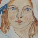 dziewczynka w białym kapeluszu dziewczynka w białym kapeluszu