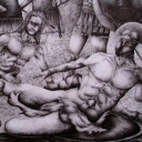 Śmierć Leonidasa fragm.(aut.Kamil Jerzyk)