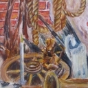 martwa natura z trombą