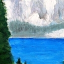 Pejzaż górski. Pejzaż górski.