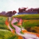 Droga wśród pól Droga wśród pól