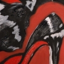 na wysokich obcasach