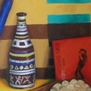 Martwa natura z kocem