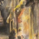 Uliczka w Barcelonie II