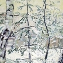 Krajobraz zimowy Krajobraz zimowy