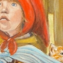 Dziewczynka z kotkiem Dziewczynka z kotkiem