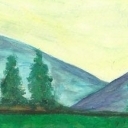 Drzewa w oddali Drzewa w oddali