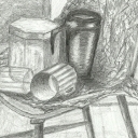 Martwa natura z pogniecioną folią Martwa natura z pogniecioną folią