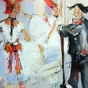 Baletnice i muzycy....