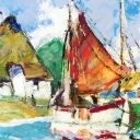 Olej Wioska rybacka Olej Wioska rybacka