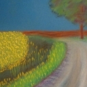 Malownicze pole rzepaku.