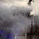 Marina w szarościach błękitu II