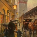 Kraków-deszcz na Pijarskiej Kraków-deszcz na Pijarskiej